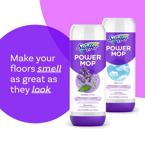 Tile, Vinyl, Laminate, Wood, Floor Cleaner, Lavender, 50.6oz - Picture 5 of 6