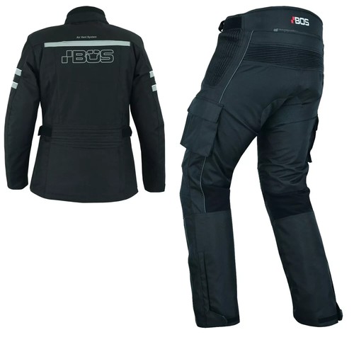 Damen Motorrad Jacke und Hose Set für Biker – Touring Kombi aus robustem Textil - Bild 2 von 3