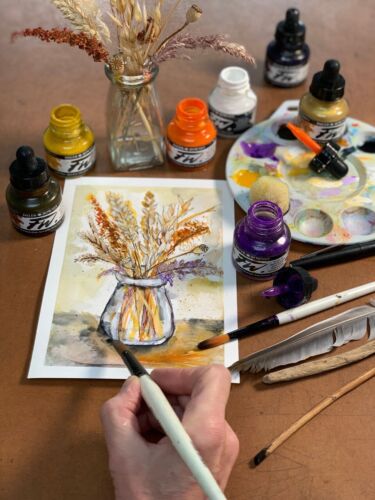 Daler Rowney FW Artists Atrament akrylowy 29,5 ml - 45 dostępnych kolorów - Zdjęcie 8 z 54