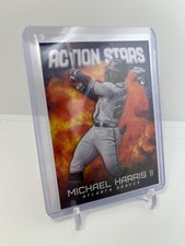 MICHAEL HARRIS II - Braves - 2023 Topps Chrome Update Action Stars RC