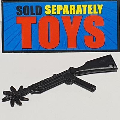 GI Joe Zarana v1 RIFLE gun original 1986 dreadnok black cutter