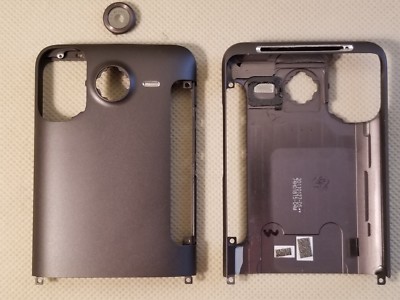 NEW HTC Top Back Plate Housing Bezel Cam Lens - DESIRE HD A9191 INSPIRE 4G A9192