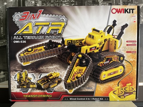 Owikit ATR OWI-536 All Terrain Transforming Robot Wired Control 3 in 1 NIB NEW! - Picture 1 of 12