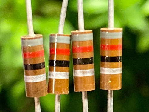 Carbon Comp Composition Resistors ~ Allen-Bradley ~ NOS ~ Vintage ~ Many Values - Bild 30 von 105