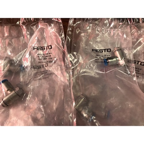 one NEW FESTO gas connector GRLZ-1/8-QS-6-D 193158 Fast Delivery - Picture 3 of 3