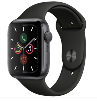 Apple Watch Series 5 44 40mm WIFI ONLY Aluminum Case with Sport Band Good eBay