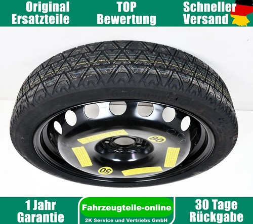 Ersatzrad Notrad Audi 20 Zoll 4,5J 22ET 5/112 Continental 145/60R20 105M Audi A6 - Bild 2 von 5