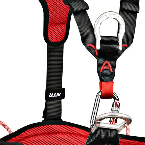 Arborist Flipline Wire Core Lanyard and Tree Climbing Harness Fall Arrest - Picture 5 of 13