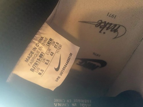 Nike Airforce One Black And Purple Patent Leather 9.5 - Foto 4 di 5