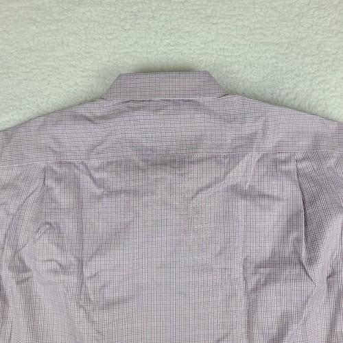 Jos A Bank Reserve Shirt Mens XL Purple Traditional Fit Dress Button Up EC - Picture 7 of 10