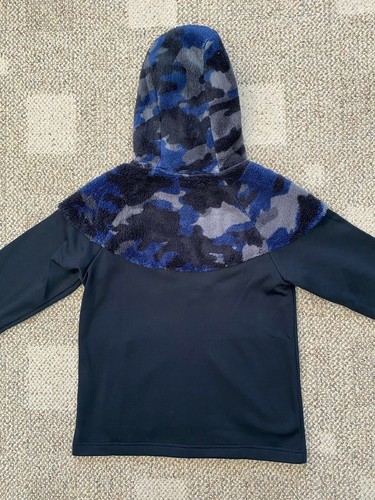 Nike Sportswear Windrunner Big Kids Boys Hooded Jacket Black Size Medium CU8942 - Picture 2 of 2