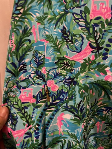 NWT Lilly Pulitzer Silvia Dress Amalfi Blue Horizon Par Fection XL - Picture 4 of 9