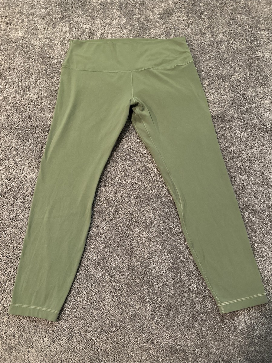 Lululemon Align 25” Leggings Womens Size 14 Rosemary Green W5CTBS