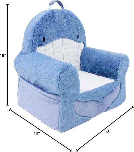 Sweet Seats Premium and Comfy Toddler Lounge Chair with Carrying Handle & Side - Picture 7 of 10