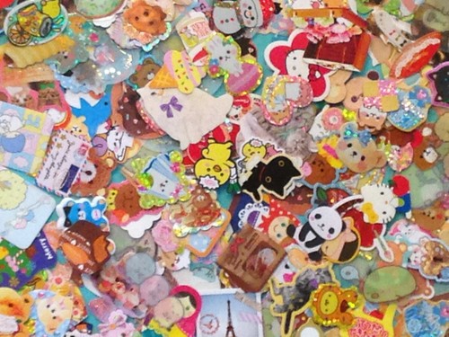 ❤️STICKER FLAKES LOT ~ KAWAII STICKERS ~ DELUXE EDITIONS Hello Kitty Japanese❤️ - Picture 9 of 9