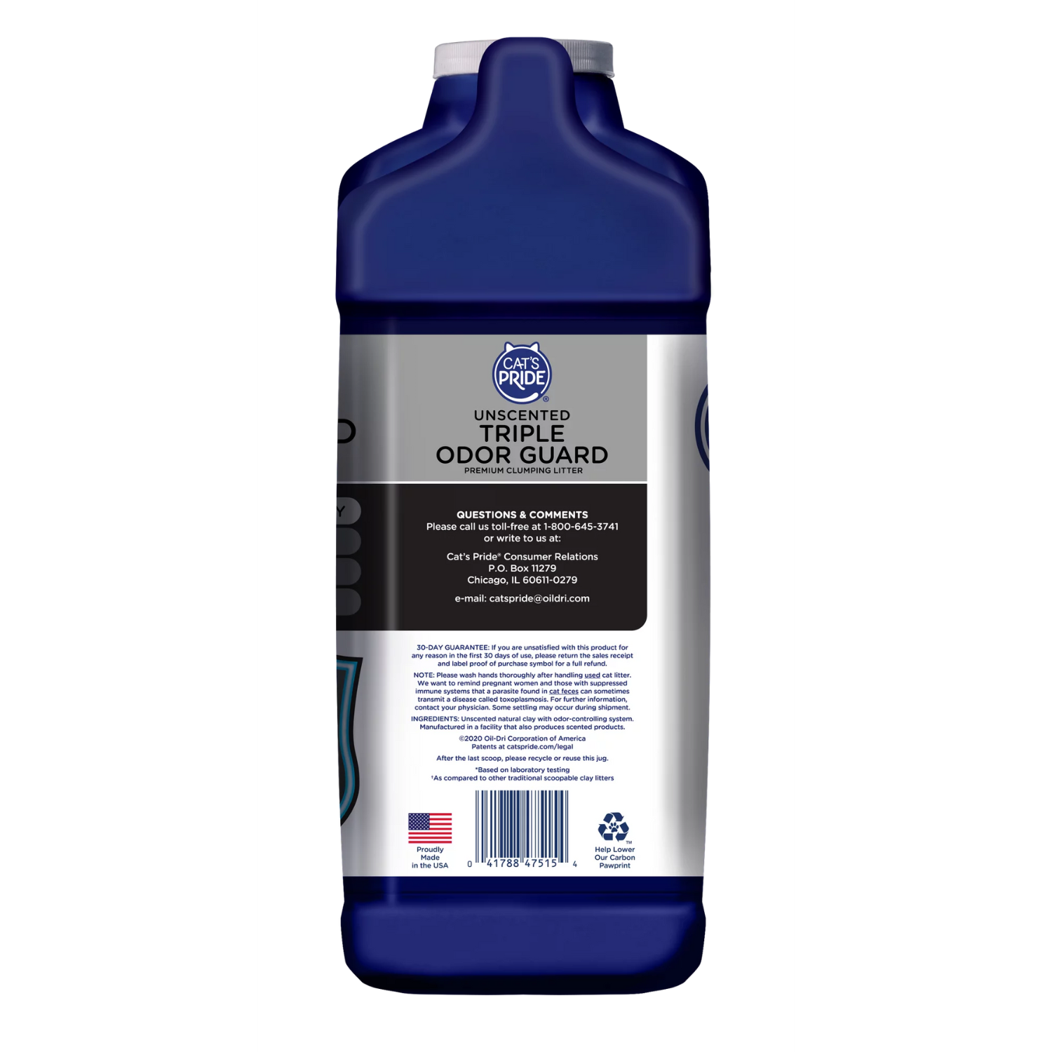 Cat's Pride Max Power Triple Odor Guard Unscented Clumping Cat Litter