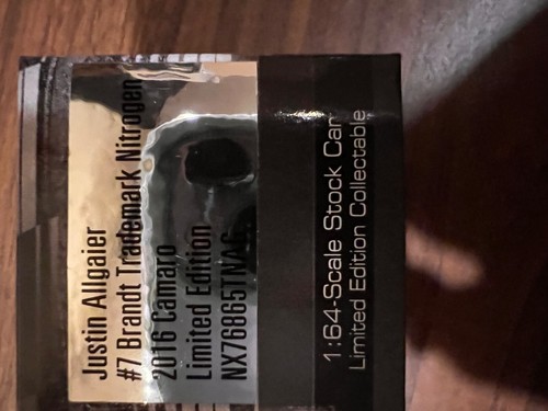 Justin Allgaier  2016 #7 Brandt Trademark Nitrogen Camaro 1/64 Xfinity - Picture 3 of 3