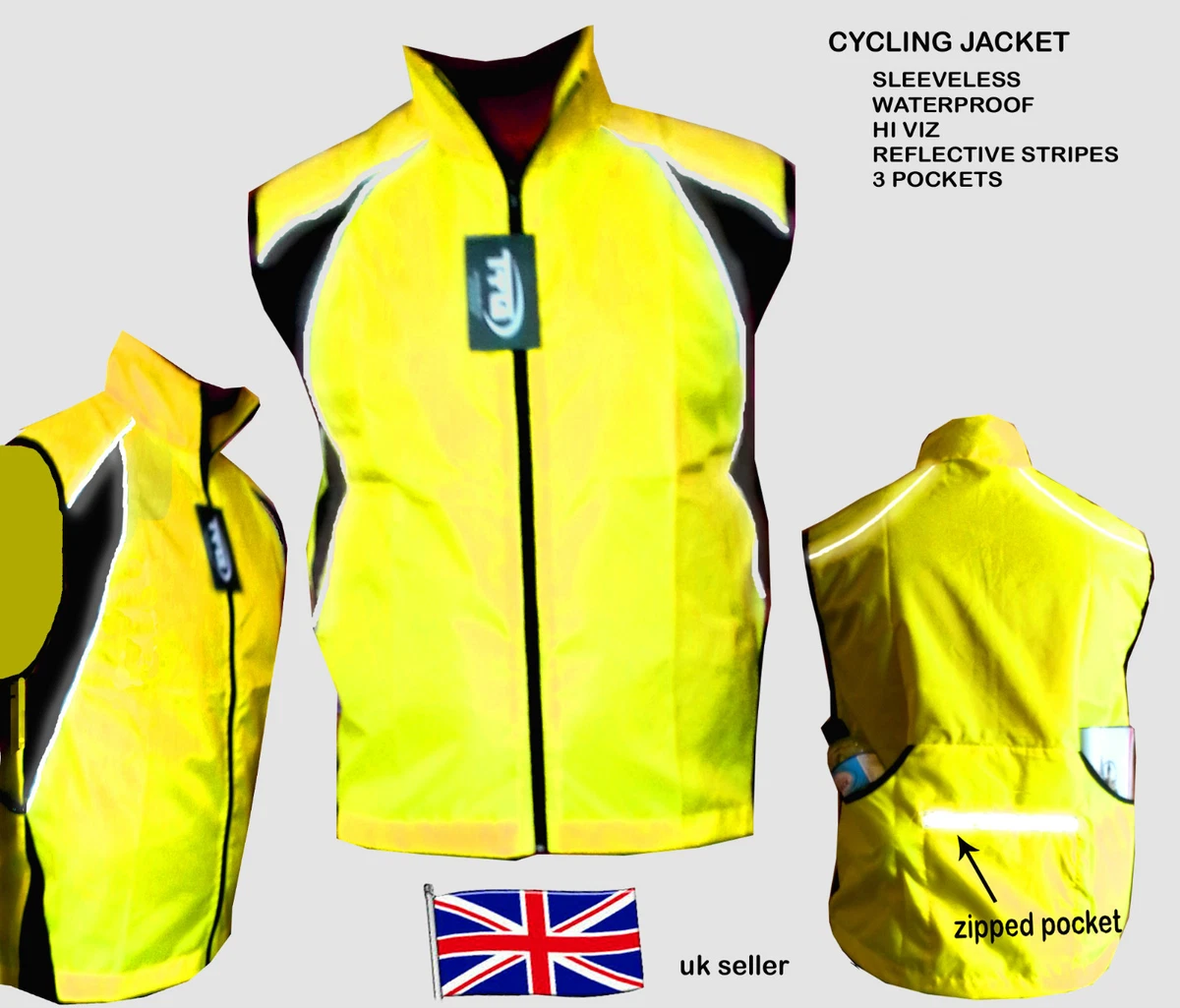 Sleeveless clearance cycling jacket