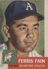 1953 Topps - Ferris Fain #24