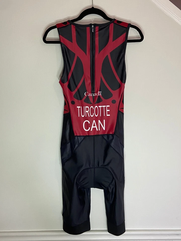 Nuevo Trisuit 2XU Para Hombre Perform Cremallera Trasera Mediano - Hecho a Medida Turcotte Canadá Foto 2 de 3