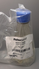 FisherBr 1000mL Disposable/ Graduated Flask/Plain Bottom/Vented Cap(1)PBV1000