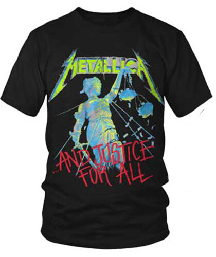 Metallica And Justice for All Shirt S-XXL Official T-Shirt Metal Band Tshirt - Imagen 2 de 5