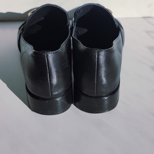 Wittner Corina Black Loafers 40 AU 9 US 9.5 Leather Flats Classic Slip On Shoes - Picture 6 of 15