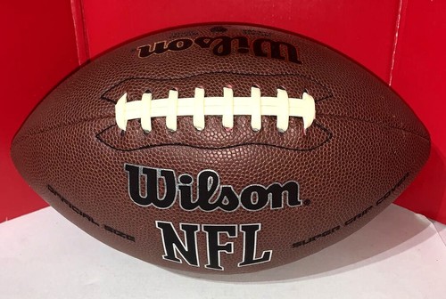 MEWELDE MOORE HANDSIGNIERT SIGNED FULL SIZE FOOTBALL PITTSBURGH STEELERS wCOA - Bild 3 von 5