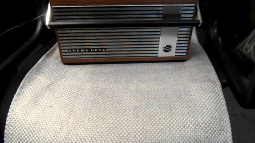 LOEWE OPTA T75 Kofferradio Transistorradio mit Netzteil , funktioniert ! - Video 1 von 1