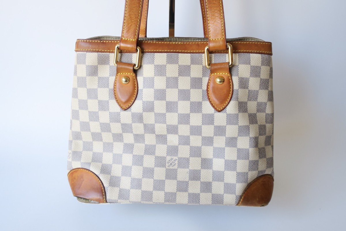 Authentic Louis Vuitton Damier Azur hampstead PM Bag #21885 | eBay