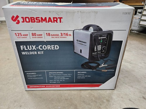 Jobsmart Flux-Cored 125 Amp Welder Fan Cooled