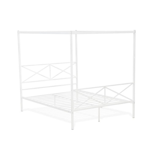 GEQCWHI Glendale Queen Size Bed Frame with Modern Designed Headboard and... - Picture 7 of 7