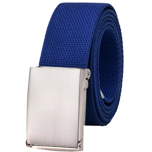 Falari Silber Schnalle Canvas Web Gürtel verstellbar Größe zugeschnitten Golf Gürtel - Bild 53 von 62