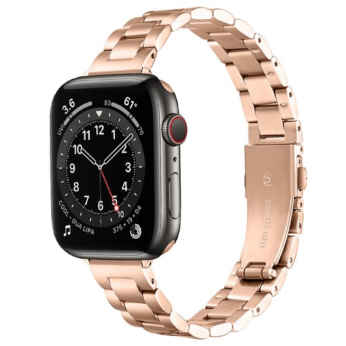Stainless Steel Watch Band For Apple iWatch Series 9 8 7 6 5 4 3 SE Ultra 2 - Picture 8 of 25