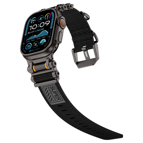 Banda deportiva ajustable transpirable trenzada de nailon trenzada para iWatch 42/44 mm/45 mm/46 mm/49 mm - Imagen 55 de 65
