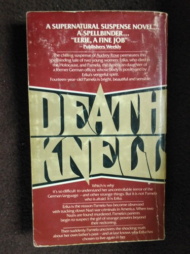 DEATH KNELL by C. TERRY CLINE JR. HORROR PAPERBACK BOOK - Picture 2 of 4