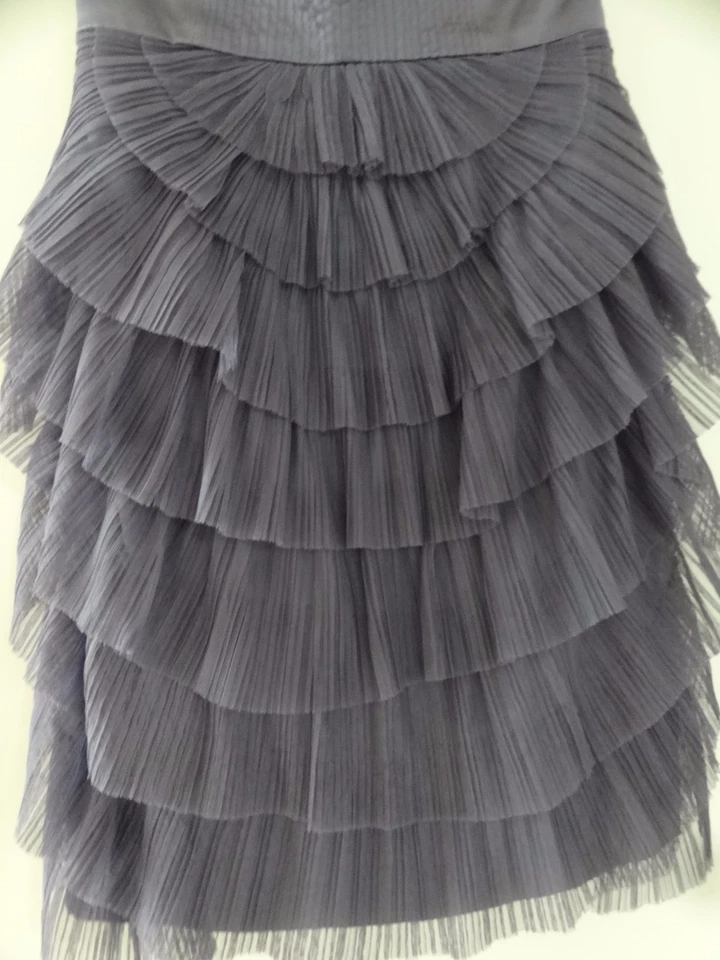 Vestido de Coquetel BCBG MAX AZRIA US$ 300 Violeta Festa de Formatura De Volta ao Lar Tamanho 0 - Imagem 4 de 4