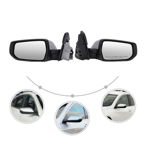 Driver Side For Chevy Malibu LT Hybrid 2016-2022 Mirror Heated Turn Signal 7Pin - Foto 12 di 14