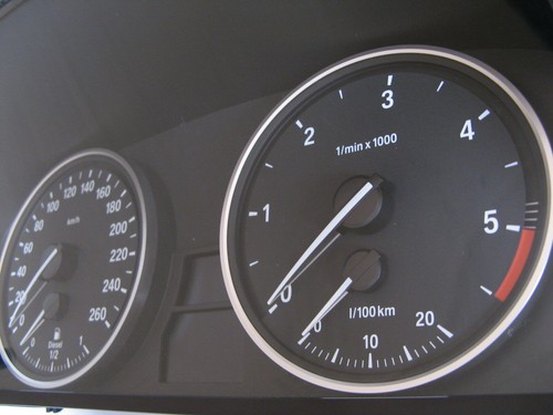 BMW E60 E61 LCI Tacho Kombiinstrument (km /H) Dieselmotor 62119153757 9153757 - Picture 3 of 7