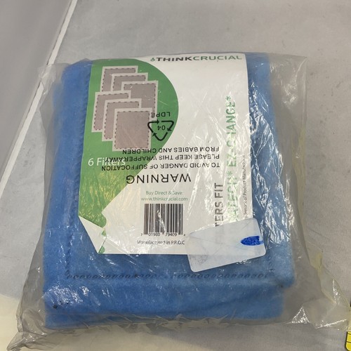 6pk Think Crucial Replacement Aquarium Filter-Compatible W/Aqua-tech EZ-Change - Picture 2 of 5