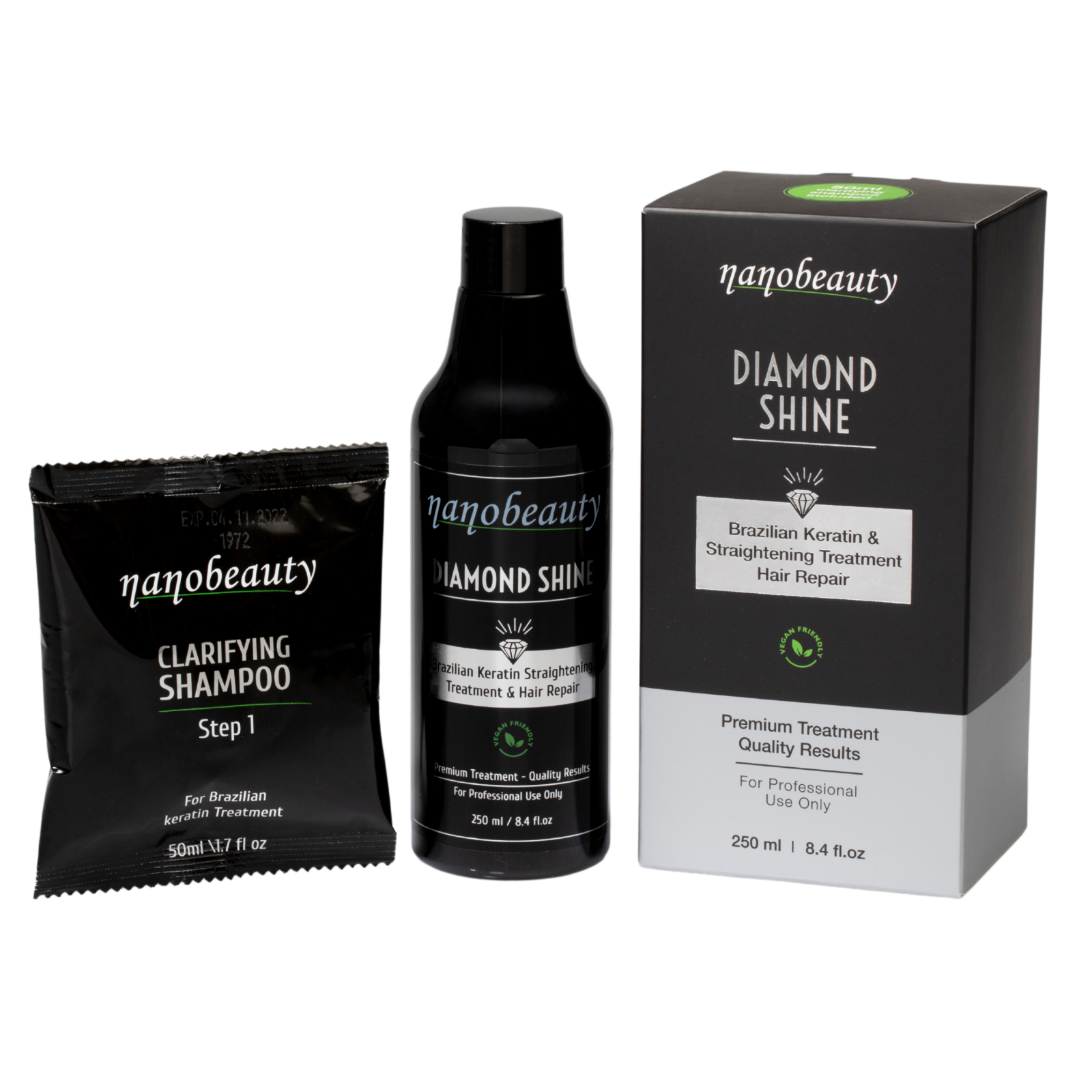 Brazilian straight complete keratin treatment kit cheap