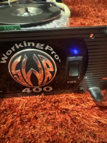 SWR Working Pro 400 400W Rackmount Bass Amp Head 1990's XLT Shape - Picture 2 of 10