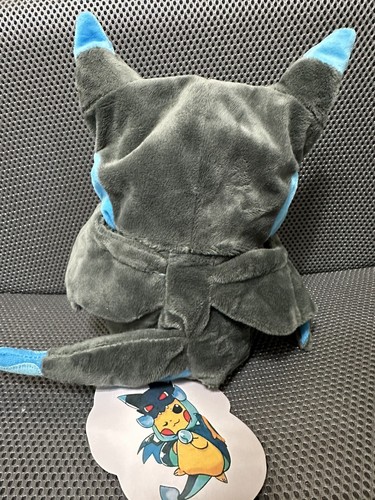 ✨NEW Pokemon - Cosplay Pikachu Plush Mega Charizard X 10 Inches Japan Soft✨ - Picture 5 of 11