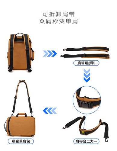 Flight Pack Travel Bag Business Commuting Backpack Computer Bag Outdoor Backpack - Picture 6 of 22