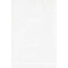 9" X 12" - 2 Mil White Flat Poly Bags (1000 Per/Case)