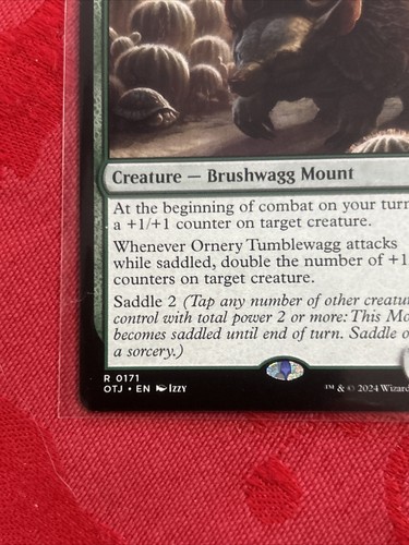 MTG - Ornery Tumblewagg - NM - #171 Outlaws of Thunder Junction - Picture 4 of 7