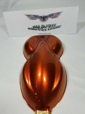 All Kandy's Sunkist Orange Medium Gold Glowin Base Wet Wet Clear Quart Kit
