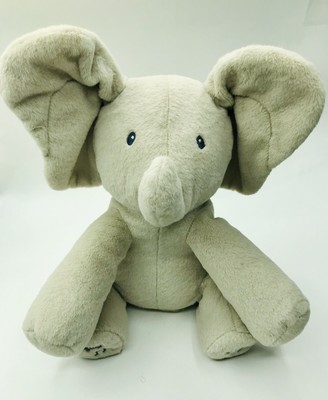 peek a boo animated singing elephant flappy plush toys gift for baby