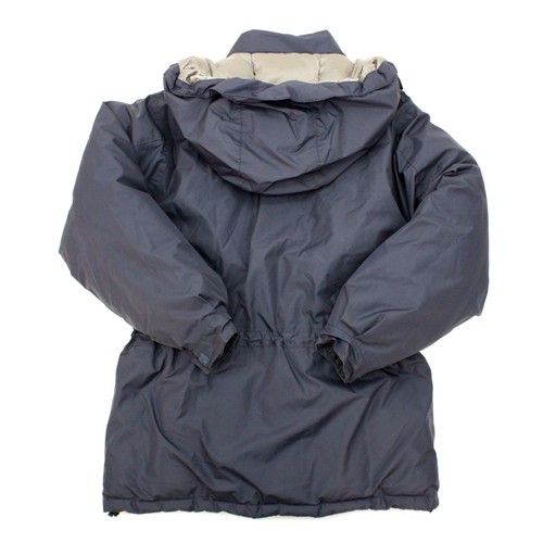 Eddie Bauer Ladies Large Weather Edge Puffer Goose Down Parka Coat Jacket Hood - Picture 11 of 12