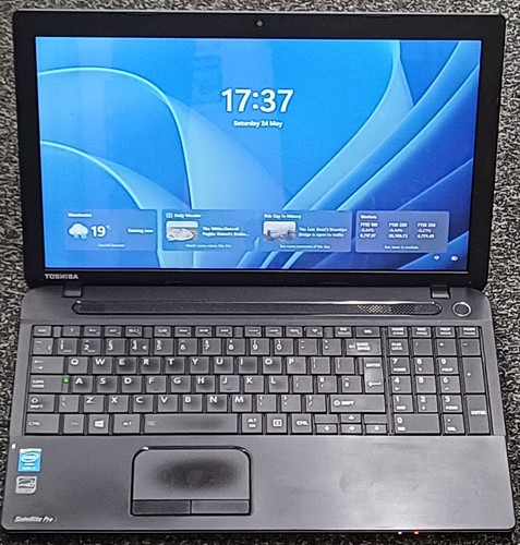 15.6INCH TOSHIBA SATELITE PRO C50-A-1KJ CORE I5 8GB 128GB SSD WIN 11 PRO - Picture 12 of 13